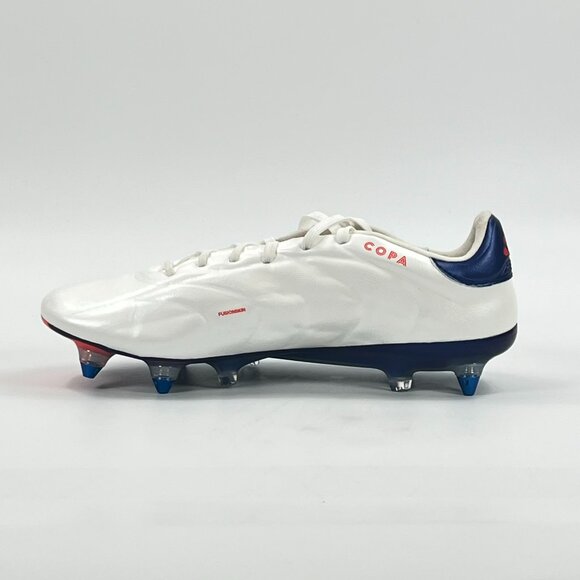 Adidas Copa Pure 2 Elite SG White Lucid Blue IG8694 Soccer Cleats size 8 main image 5